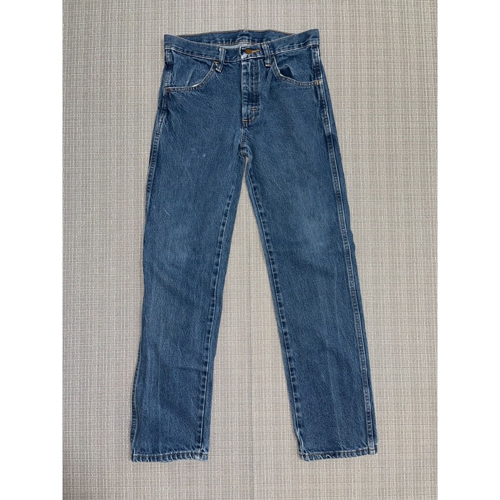 Rustler Jeans Mens 29x30 Blue Denim Medium Wash Straight Leg Streetwear Casual